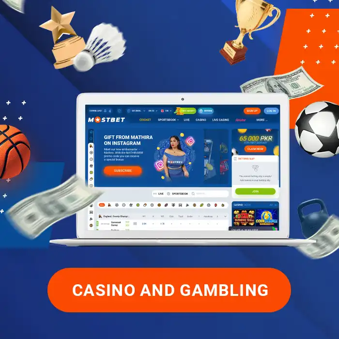 Huge selection of casino games and sports betting at Mostbet Pakistan