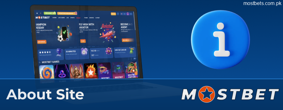 About Mostbet PK licensed bookmaker for Pakistan
