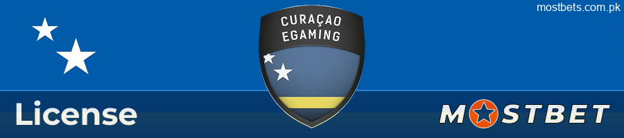Mostbet Curaçao official license since 2009