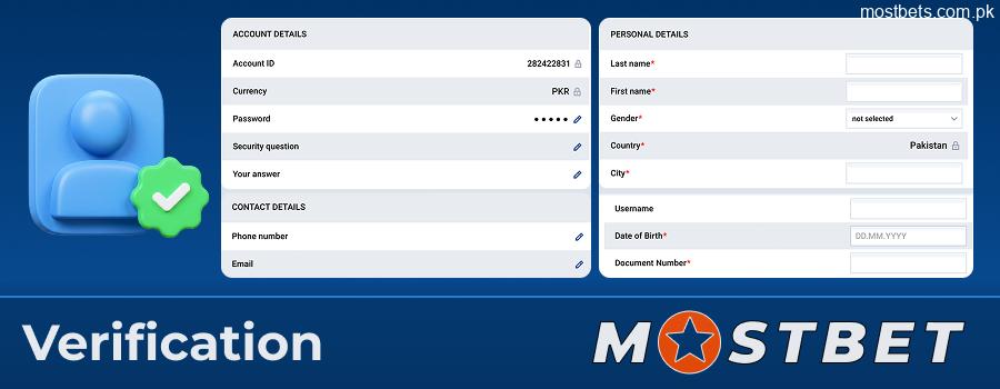 Mostbet KYC verification with ID documents in Pakistan