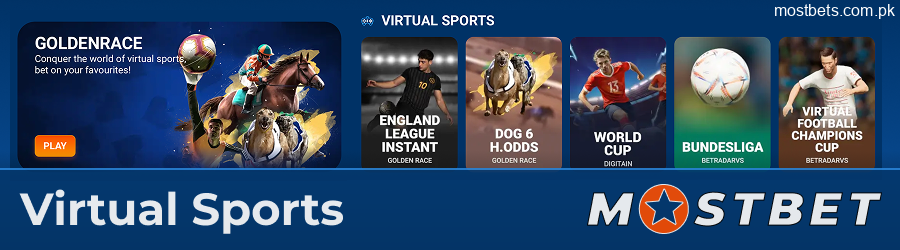 Mostbet virtual sports simulations